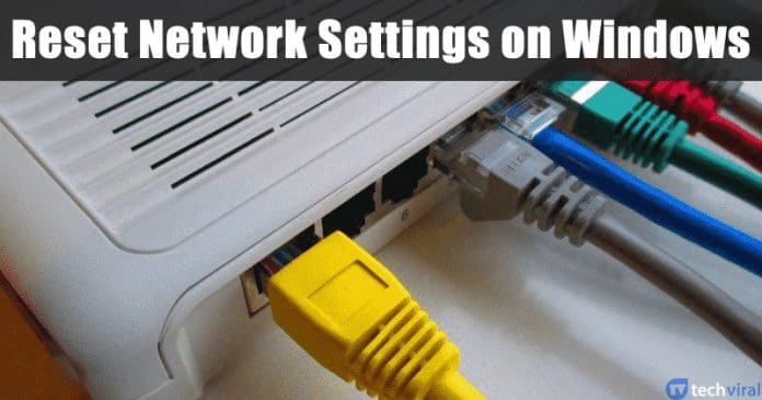 Reset-network-setting